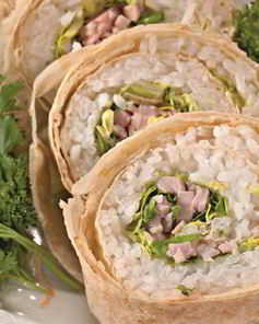 Рулет с рисом