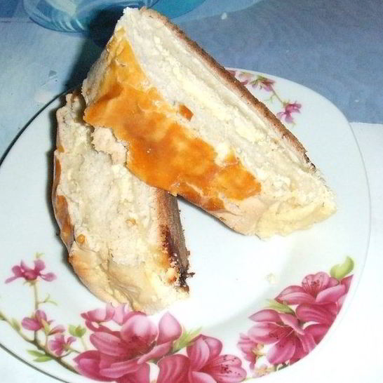 Рецепт рулета с творожной начинкой