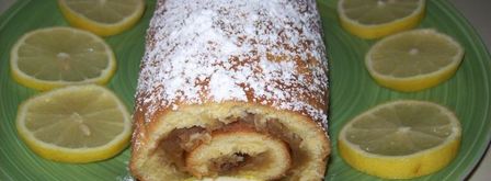 рулет с яблоками. Шаг 10