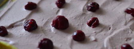 рулет вишня в белом шоколаде. Шаг 16