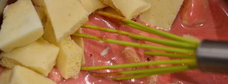 рулет вишня в белом шоколаде. Шаг 4