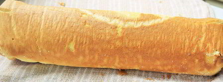 рулет ягодный со сливками в шоколаде. Шаг 3