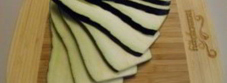 рулетики из баклажанов с корейской морковкой. Шаг 2