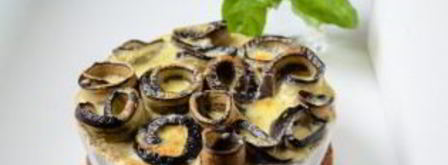 рулетики из баклажанов с сыром. Шаг 9