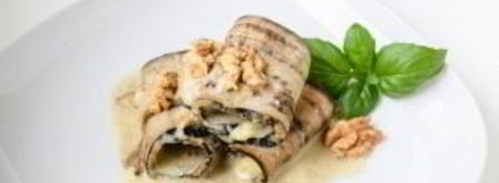 рулетики из баклажанов с сыром. Шаг 10