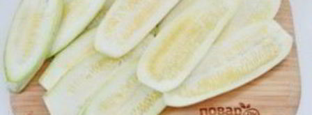 рулетики из молодых кабачков. Шаг 2