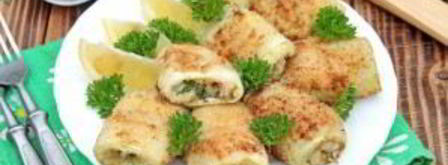 рулетики из молодых кабачков. Шаг 12