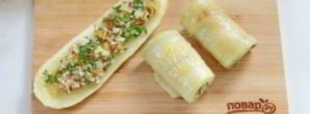 рулетики из молодых кабачков. Шаг 9