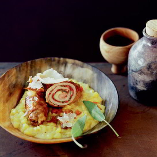 Рецепт рулетов из свинины с картофелем