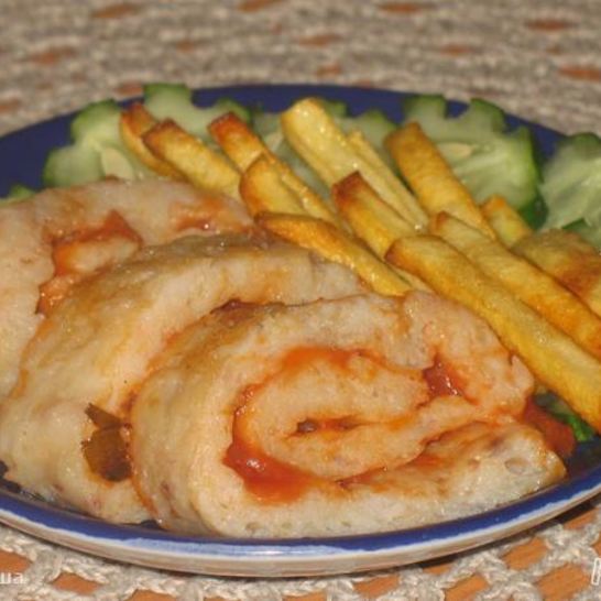 Рецепт рыбного рулета в пароварке