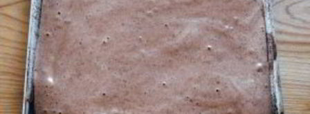 шоколадный рулет со взбитыми сливками. Шаг 6