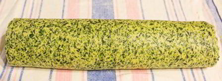 шпинатный рулет с вялеными томатами. Шаг 16