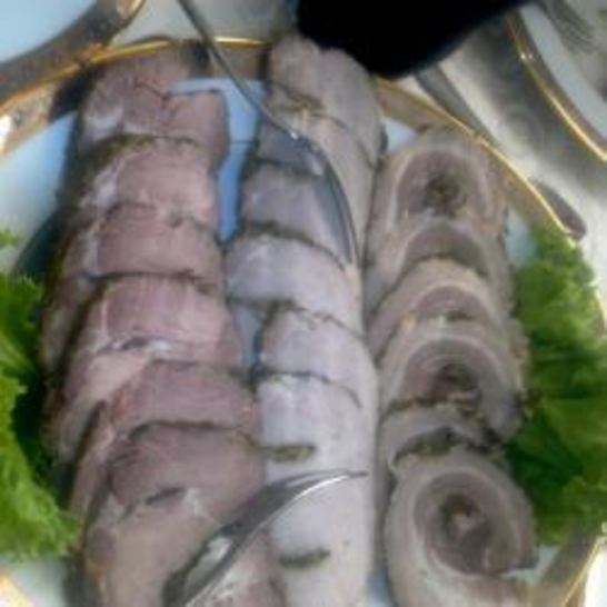 Рецепт свиного рулета