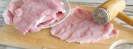 свиные рулетики с грибами. Шаг 4