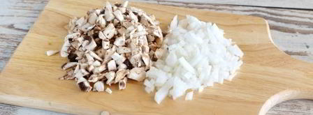 свиные рулетики с грибами. Шаг 6