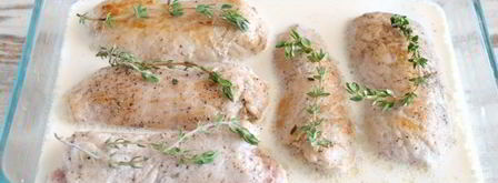 свиные рулетики с грибами. Шаг 10