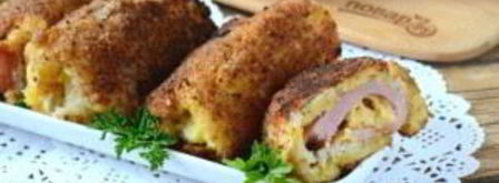 сытные рулетики из хлеба. Шаг 7