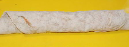 теплые рулетики с мясом и грибами. Шаг 4