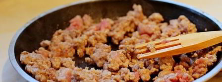 тыквенный рулет с мясным фаршем. Шаг 5