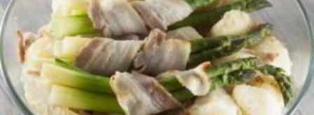 запеченные рулетики из спаржи. Шаг 3