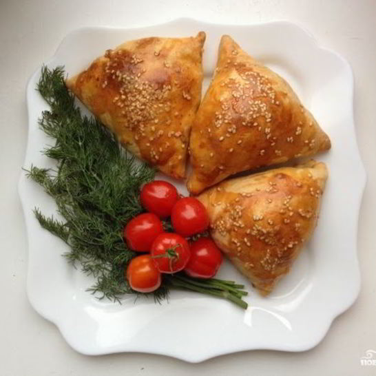Рецепт самсы с бараниной