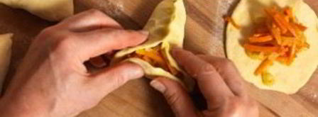 самса с тыквой. Шаг 8