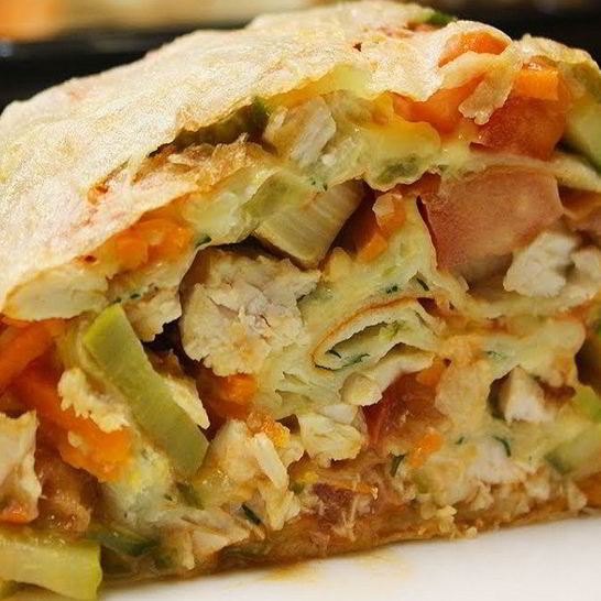 Рецепт домашней шаурмы с курицей