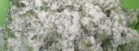 сыр с перцем и зеленью. Шаг 2