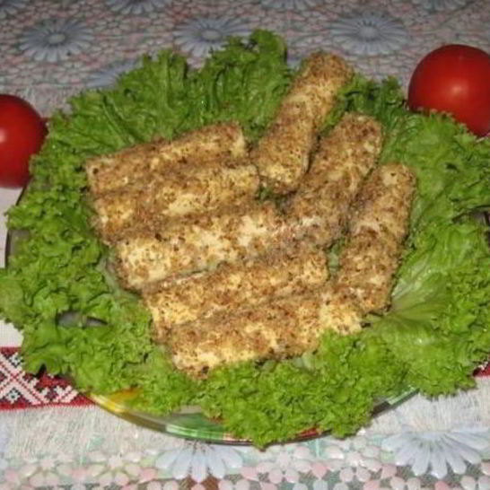 Рецепт сырных палочек из крабовых — оригинальной закуски