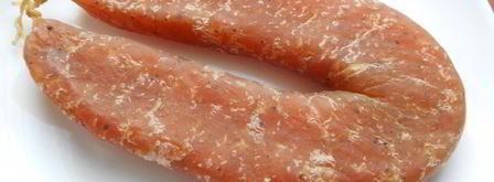 сыровяленая домашняя колбаса из куриного филе. Шаг 7