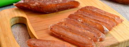 сыровяленая домашняя колбаса из куриного филе. Шаг 8