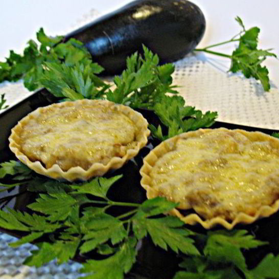 Рецепт баклажанного кокота в тарталетках