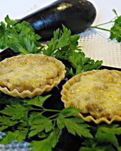 Баклажанный кокот в тарталетках