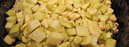 баклажанный кокот в тарталетках. Шаг 4