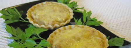 баклажанный кокот в тарталетках. Шаг 10