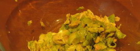 миндальные тарталетки с кремом из авокадо. Шаг 25