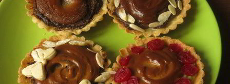 миндальные тарталетки с кремом из авокадо. Шаг 38