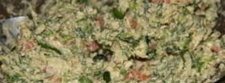 начинка для тарталеток с красной рыбой. Шаг 5