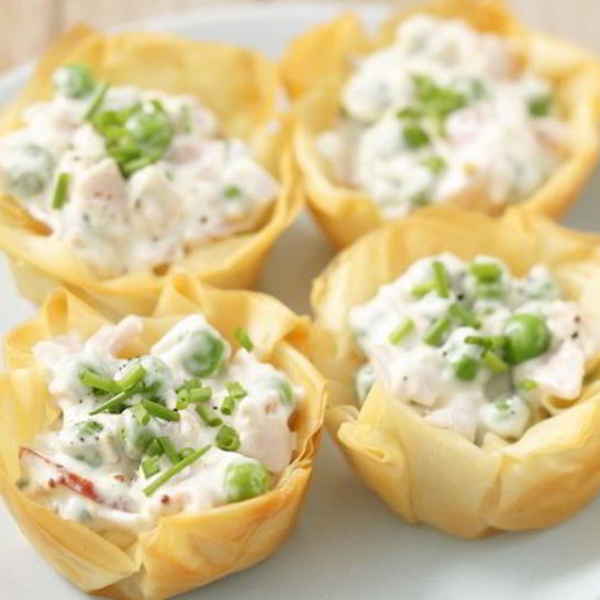 Рецепт начинок тарталеток