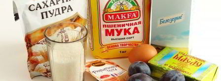 песочные тарталетки с пудингом и сливой. Шаг 2