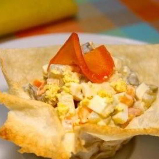 Рецепт тарталеток из лаваша