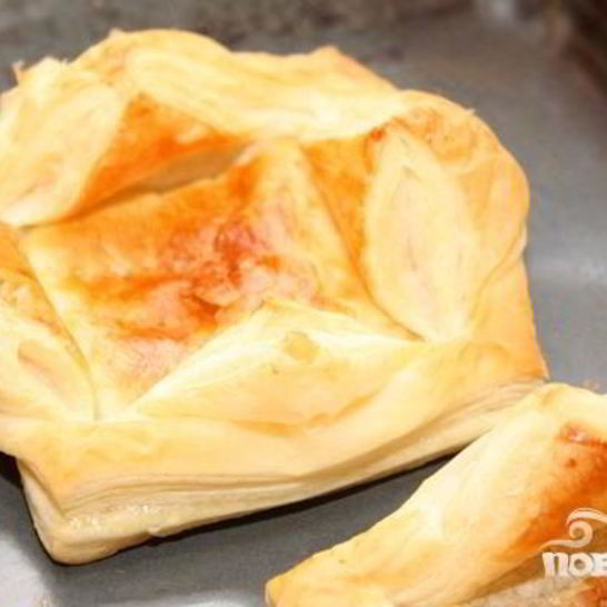 Рецепт тарталеток из слоеного теста