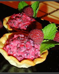 Тарталетки Малиновое облако