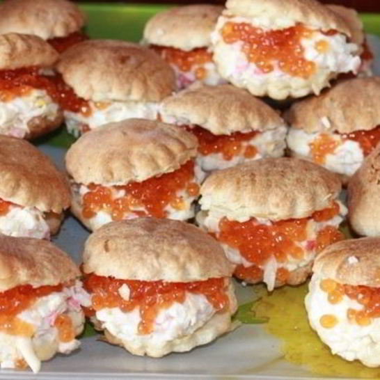 Рецепт тарталеток морская раковина