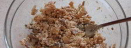 тарталетки с горбушей консервированной. Шаг 4