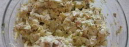 тарталетки с горбушей консервированной. Шаг 9