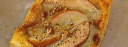 тарталетки с грушами, грецкими орехами и голубым сыром. Шаг 9