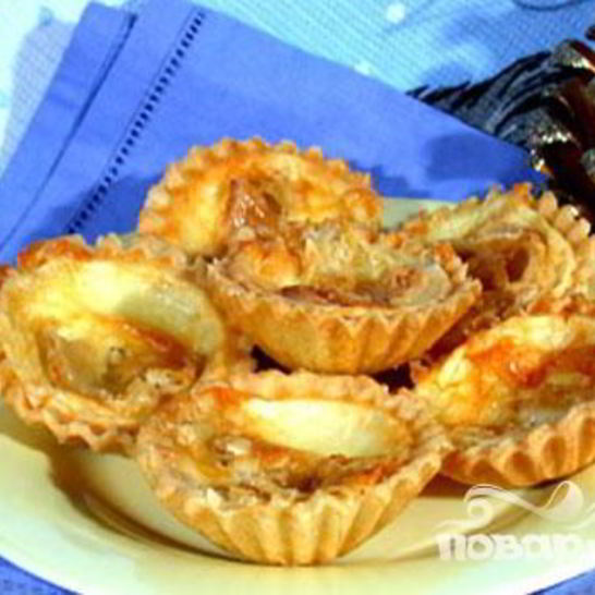 Рецепт тарталеток с камамбером