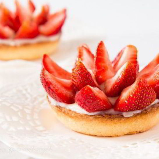 Рецепт тарталеток с клубникой