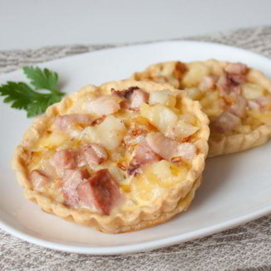 Рецепт тарталеток с копченой курицей и картофелем